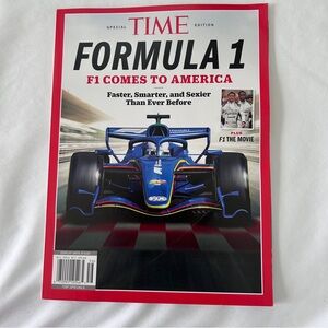 Time Magazine-Special Edition-Formula 1-2025-F 1 Comes To America-Gently Used